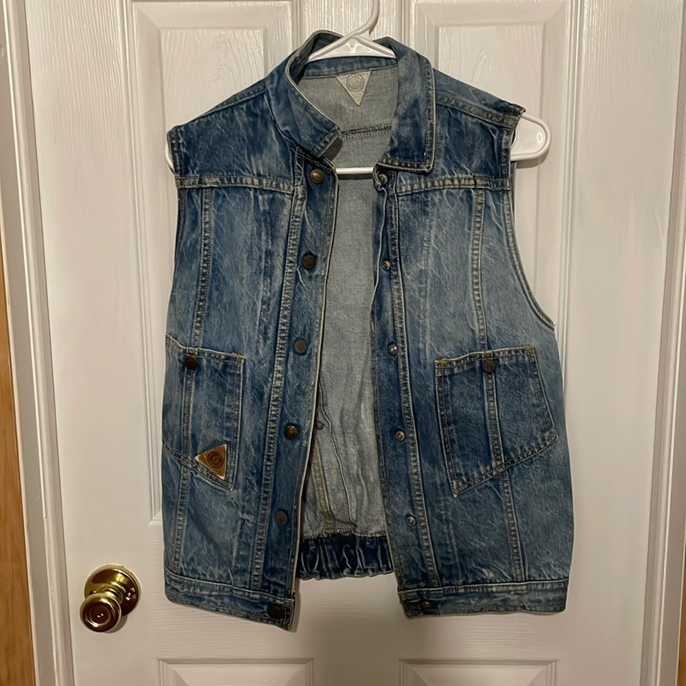 JOUJOU denim vest. C3C